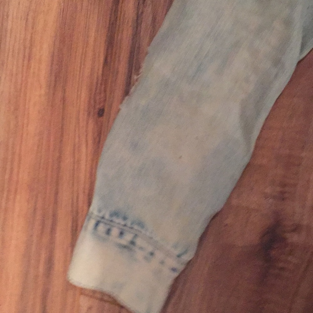 Distressed Denim Jacket - Picture 4 of 5